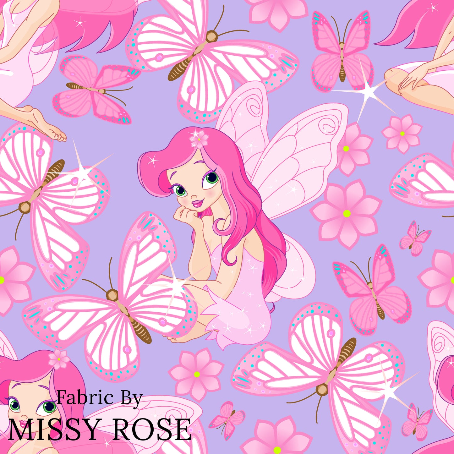 Fairy - Bamboo Lycra Fabric