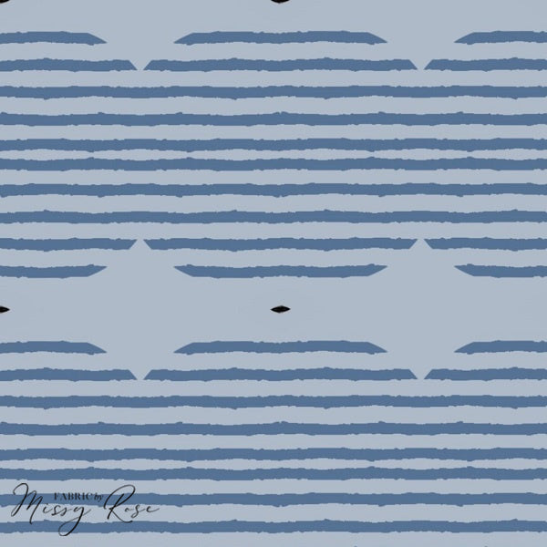 Stripe - French Terry Fabric