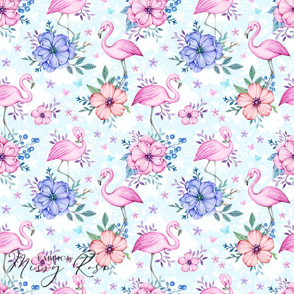 Flamingo - Minky Fabric