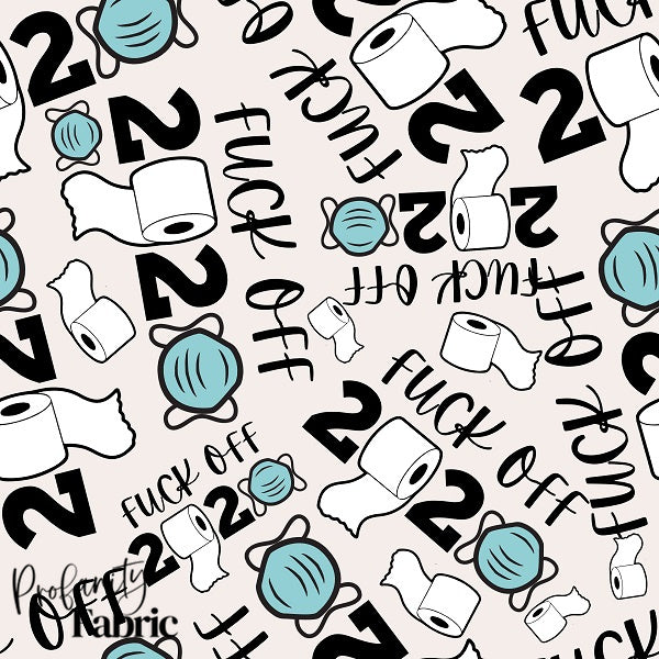 Swear Word  - Woven Fabric