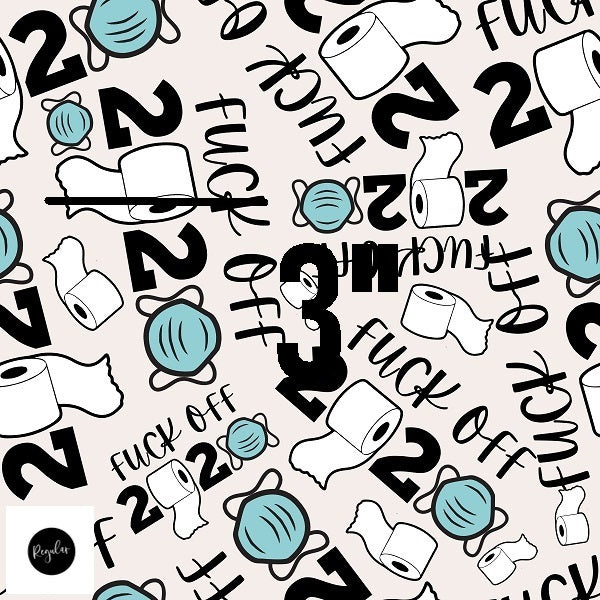 Swear Word  - Woven Fabric