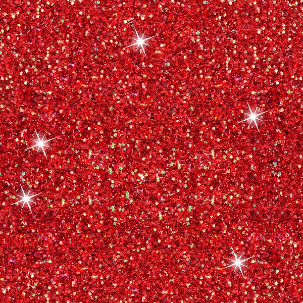 Red Glitter - Woven Fabric