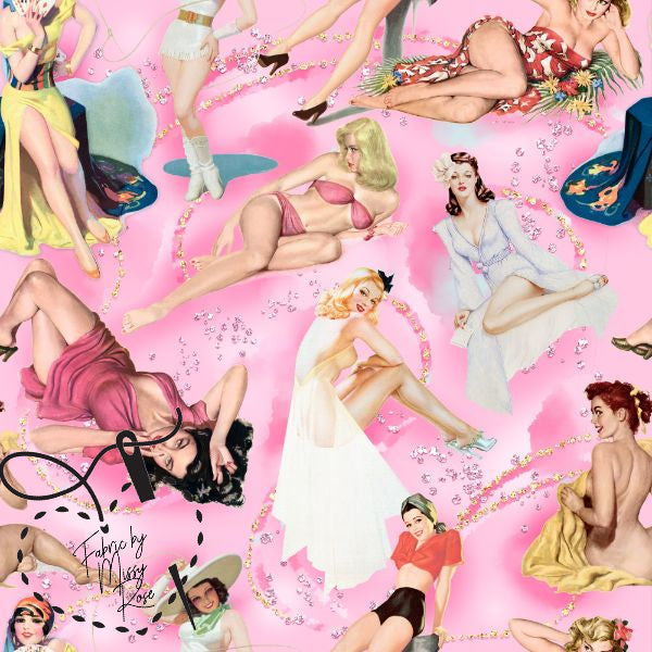 Pin Vintage Pinup -  Knit 220 Fabric
