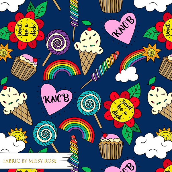 Swear Word - French Terry Fabric