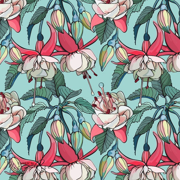 Australian Floral - Woven Fabric