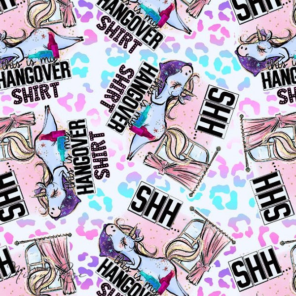 Funny Unicorn -  Knit 220 Fabric