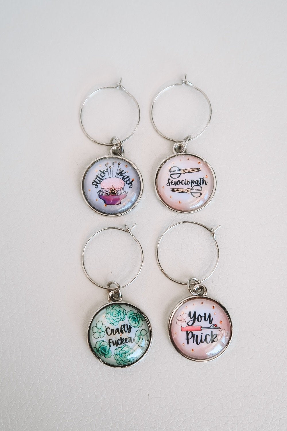 Wine or Coffee Charms - Swear Word