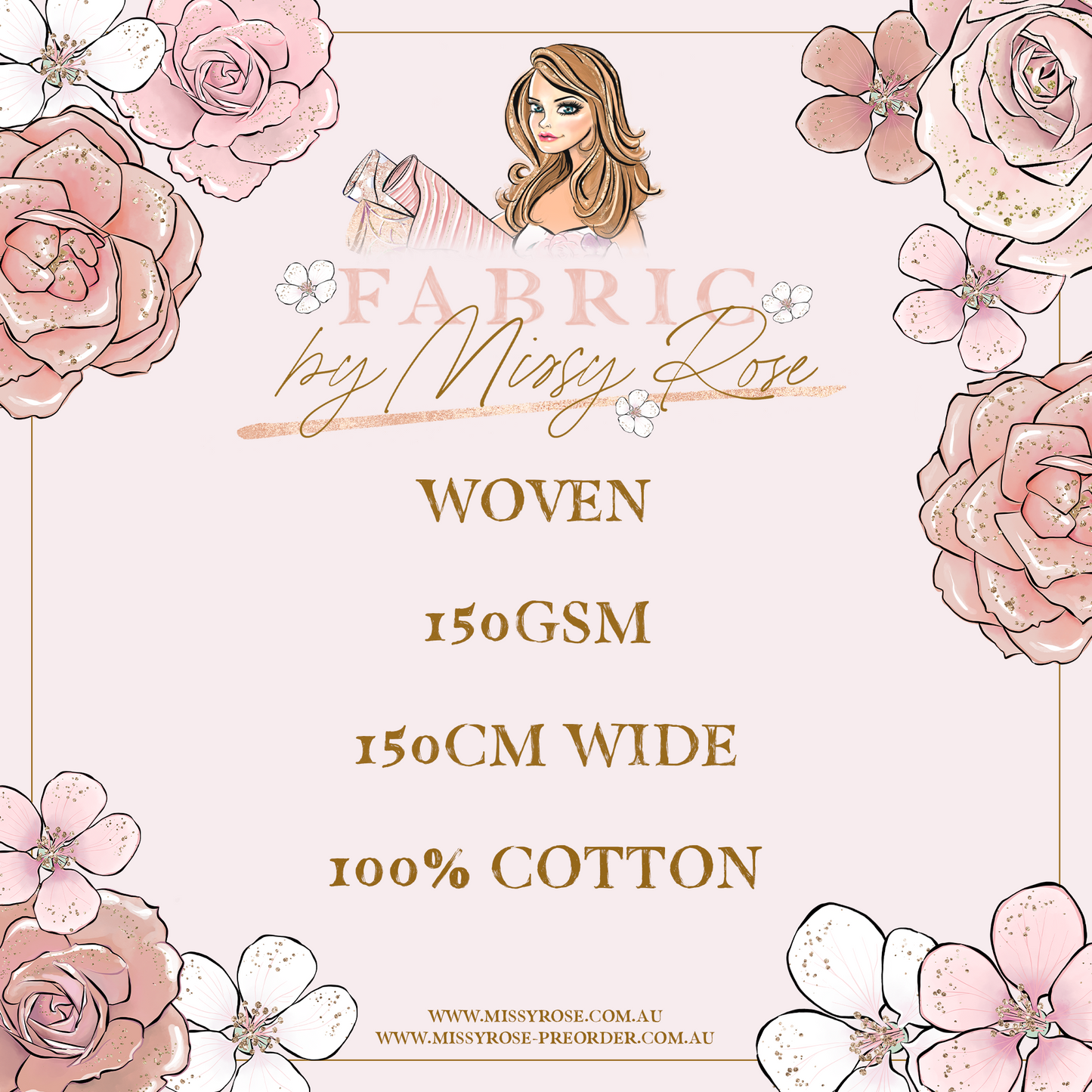 Fabric by Missy Rose - Sample Panels