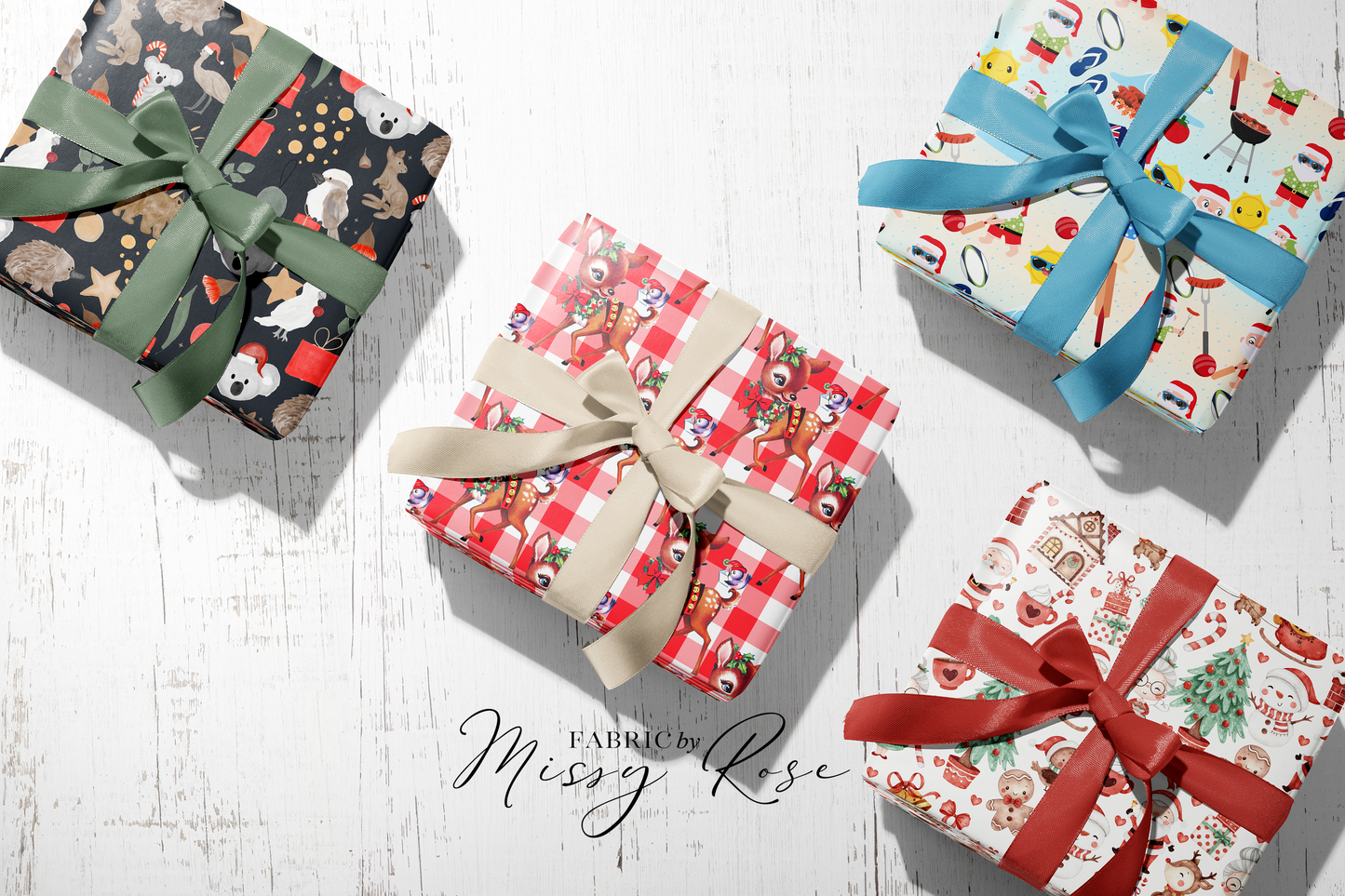 Christmas Wrapping Paper x 4 pack