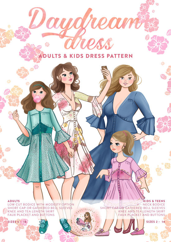 Missy Rose Daydream Dress - Bundle PDF Sewing Pattern