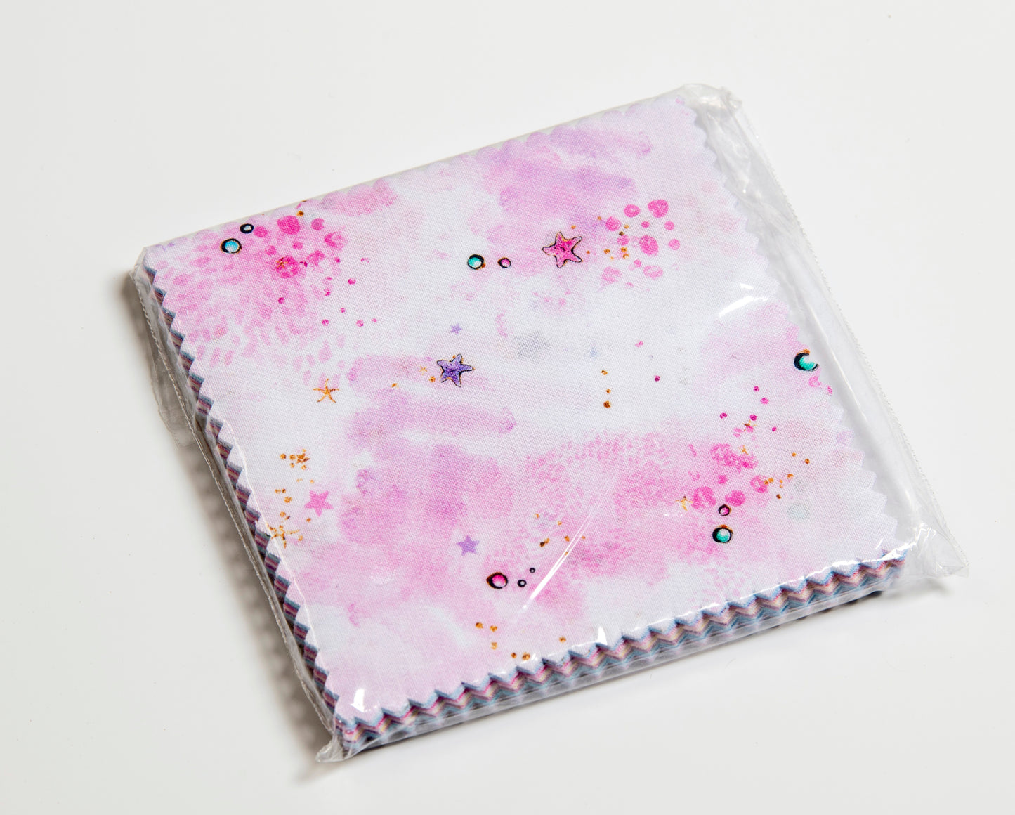 Charm Pack 5" x 5" 40 pieces - Quilting - Melody Mermaid CO-ORD Fabric