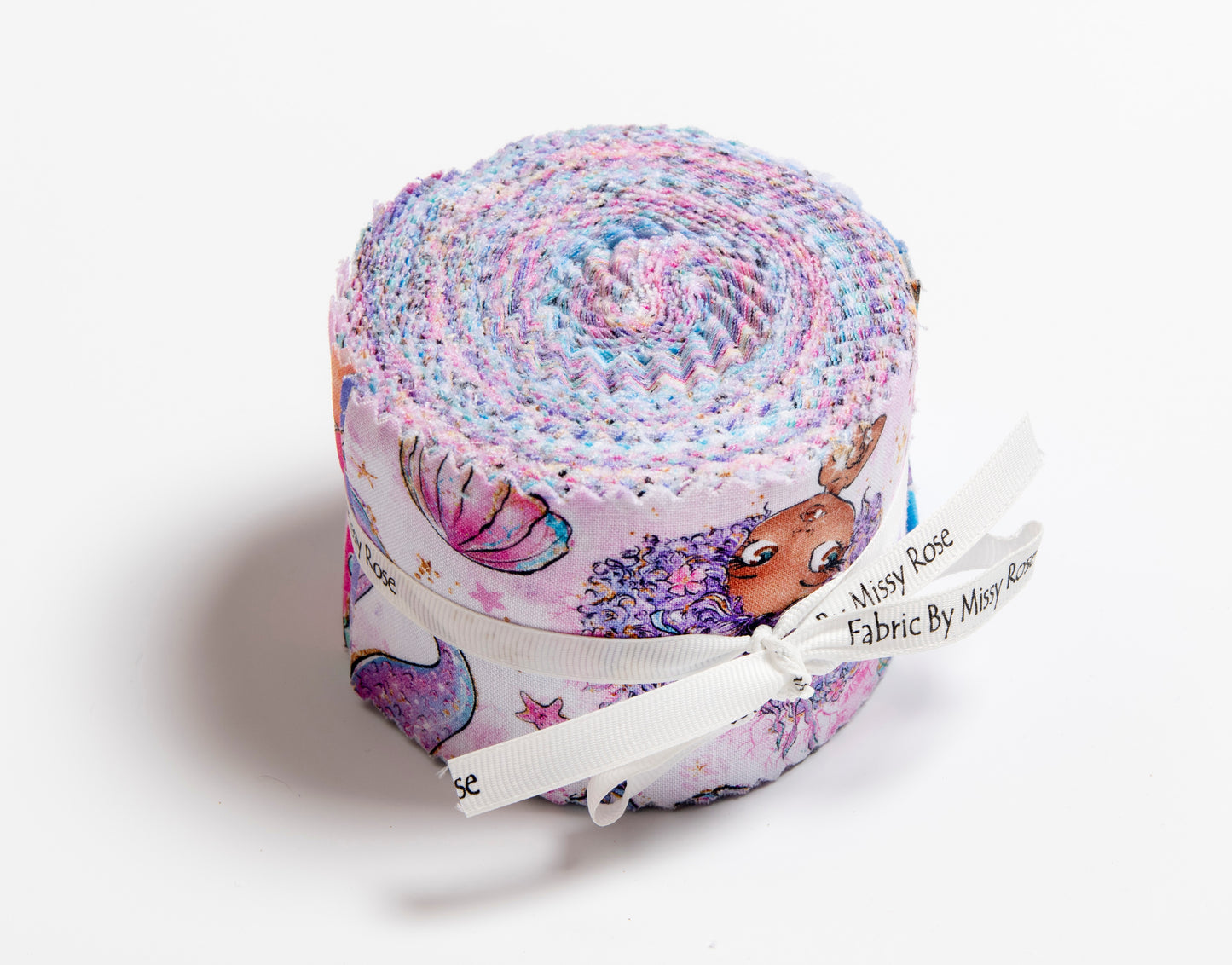 Jelly Roll 20 pieces - Quilting - Melody Mermaid Fabric