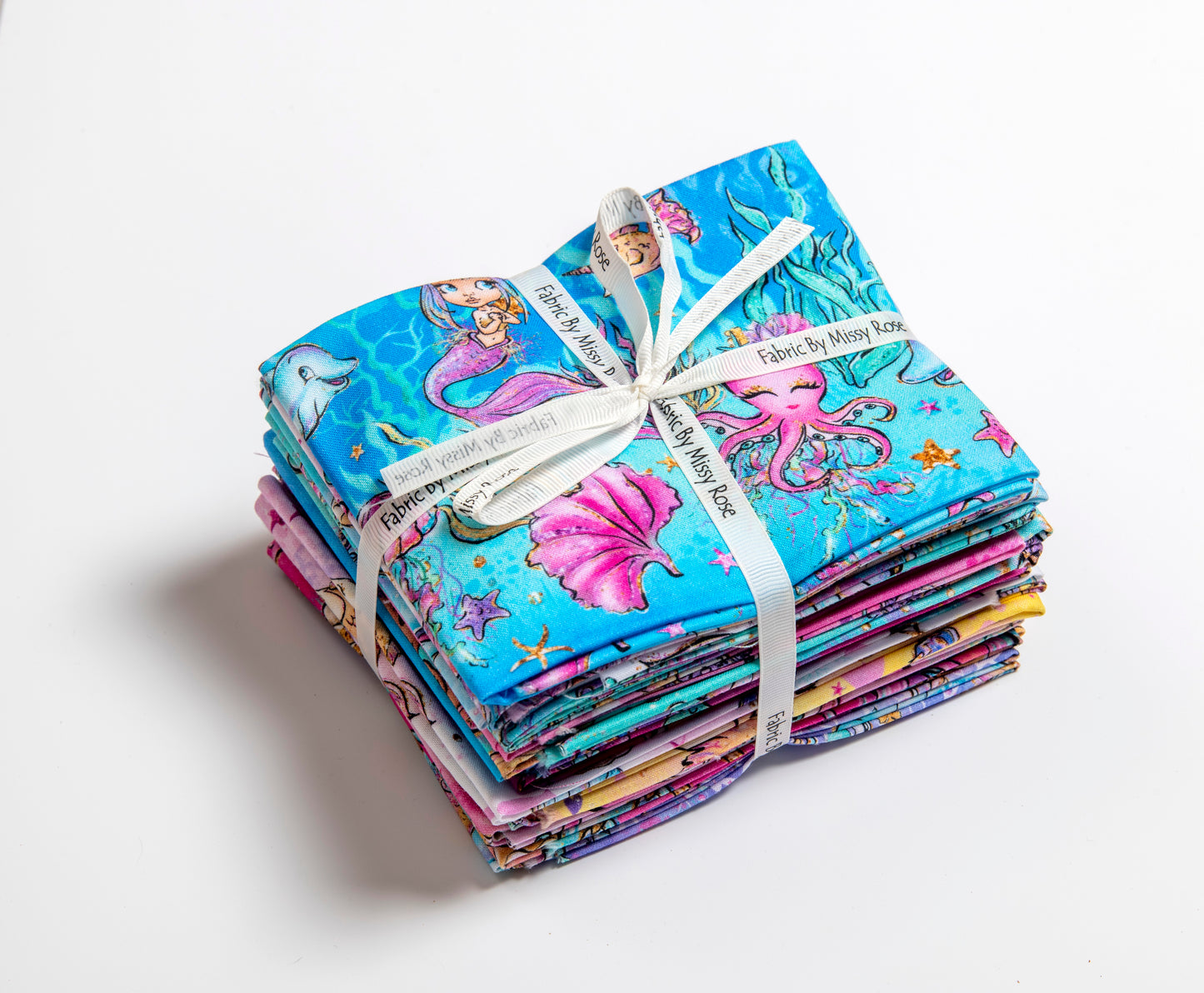 Fat quarter bundle 20 pieces - Quilting - Melody Mermaid Fabric