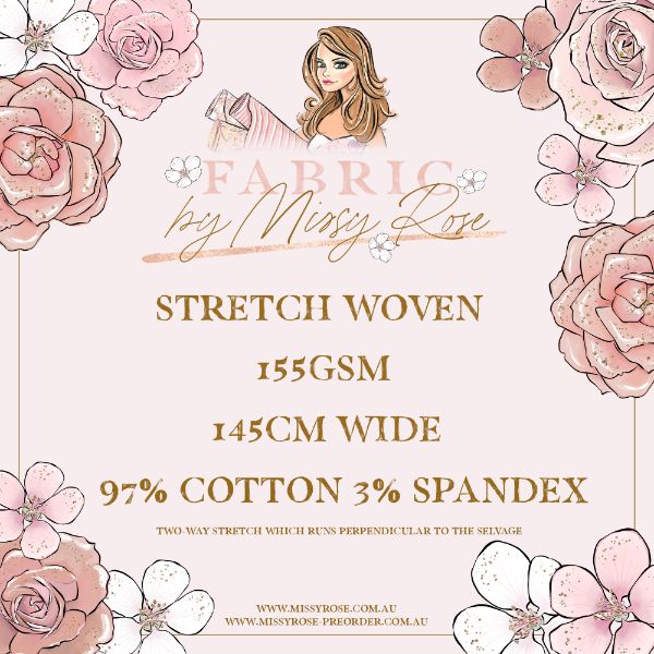 Fabric by Missy Rose - Sample Panels