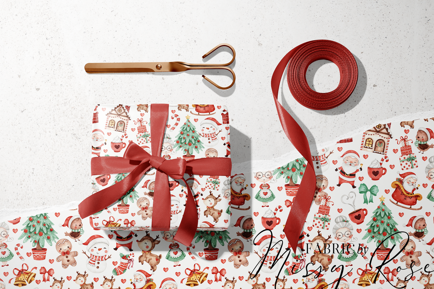 Christmas Wrapping Paper x 4 pack