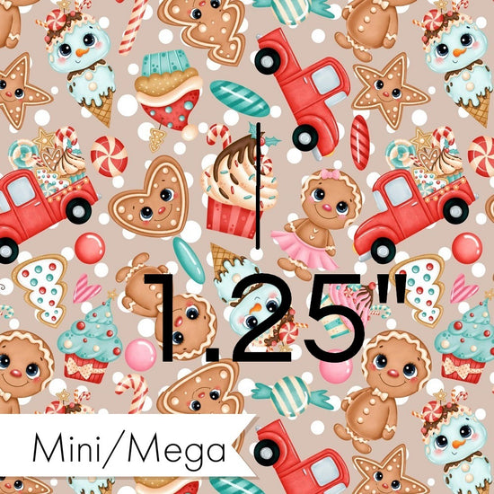 Christmas Cookies - Tencel Fabric