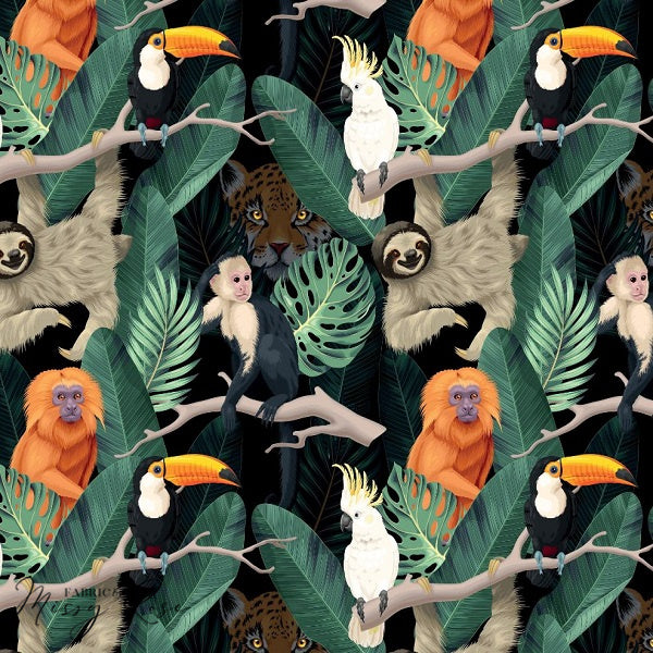 Load image into Gallery viewer, Jungle - Woven Fabric
