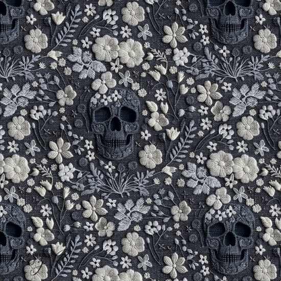 Skull - Vinyl Fabric