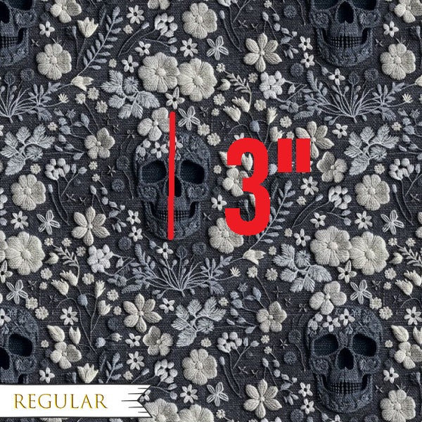 Skull - Vinyl Fabric