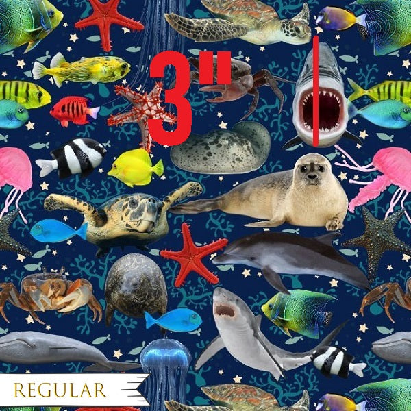 Sea Animals -  Knit 220 Fabric
