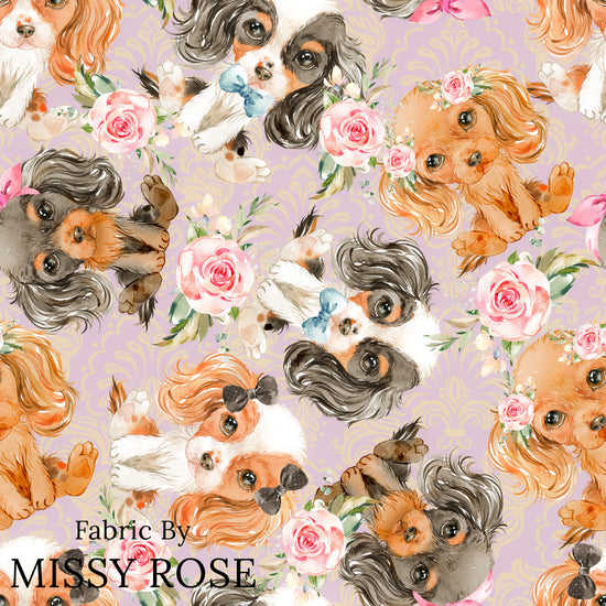 Cute Dog - Woven Fabric