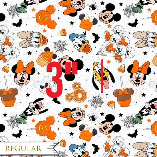Halloween Mouse -  Knit 220 Fabric