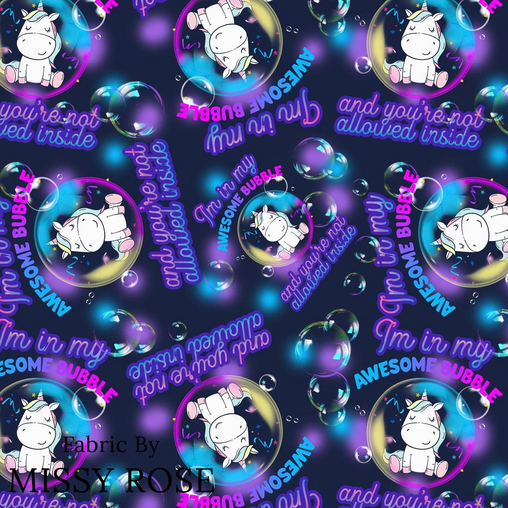 Unicorn - Stretch Woven Fabric