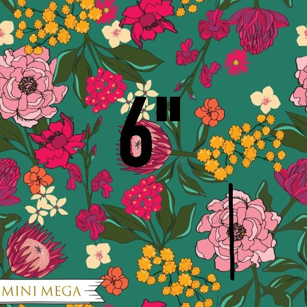 Floral - Woven Fabric - Mega