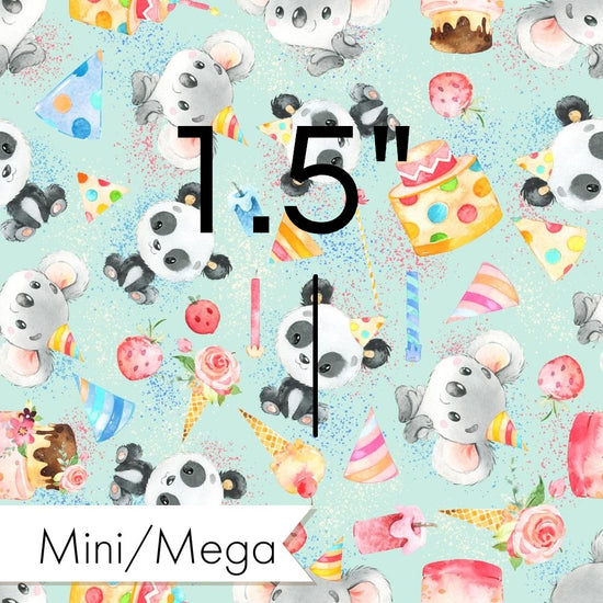 Birthday Animals - Woven Fabric