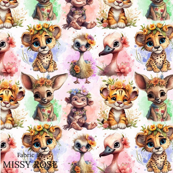 Cute Animals -  PUL Fabric