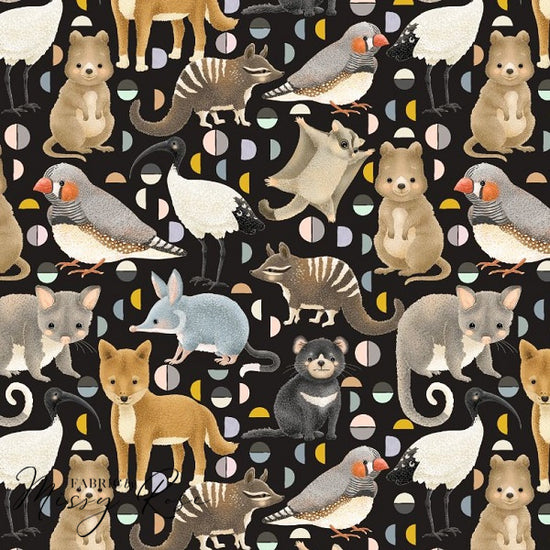 Load image into Gallery viewer, Australian Animals -  Knit 220 Fabric
