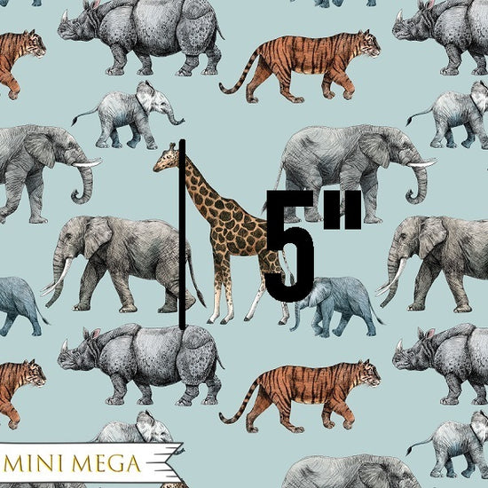 Safari Animal - Woven Fabric