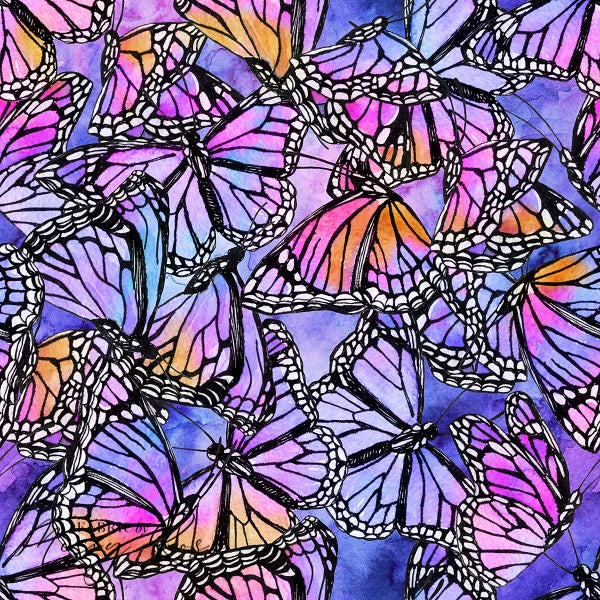 Butterfly Wings - Woven Fabric