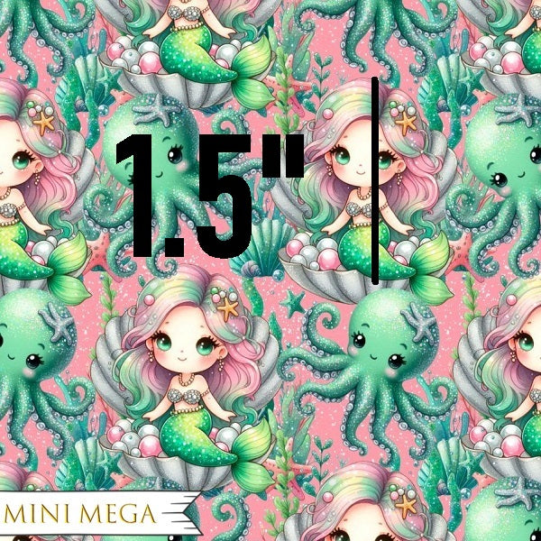 Mermaid - Cotton Twill Fabric