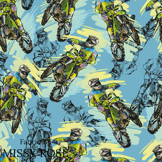Motorbike - Woven Fabric