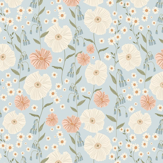 Farmhouse Garden - Woven Fabric - Indy Bloom