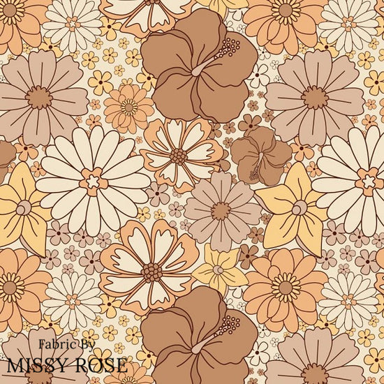 Floral -  Knit 220 Fabric