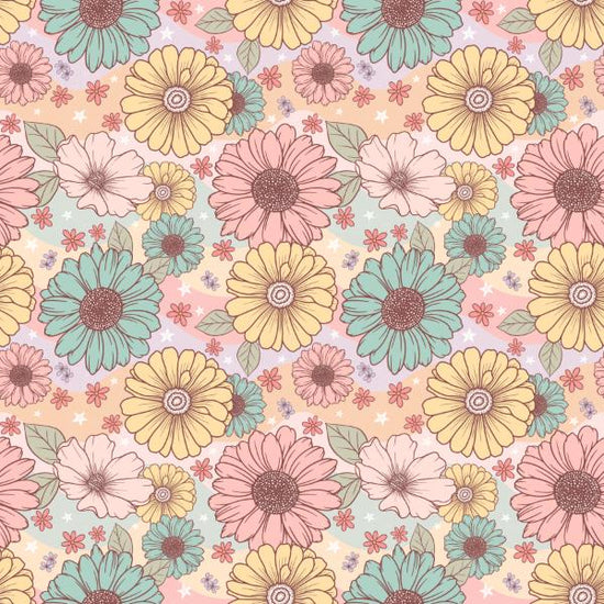 Floral - Softshell Fabric