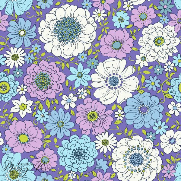 Floral - Woven Fabric - Mini