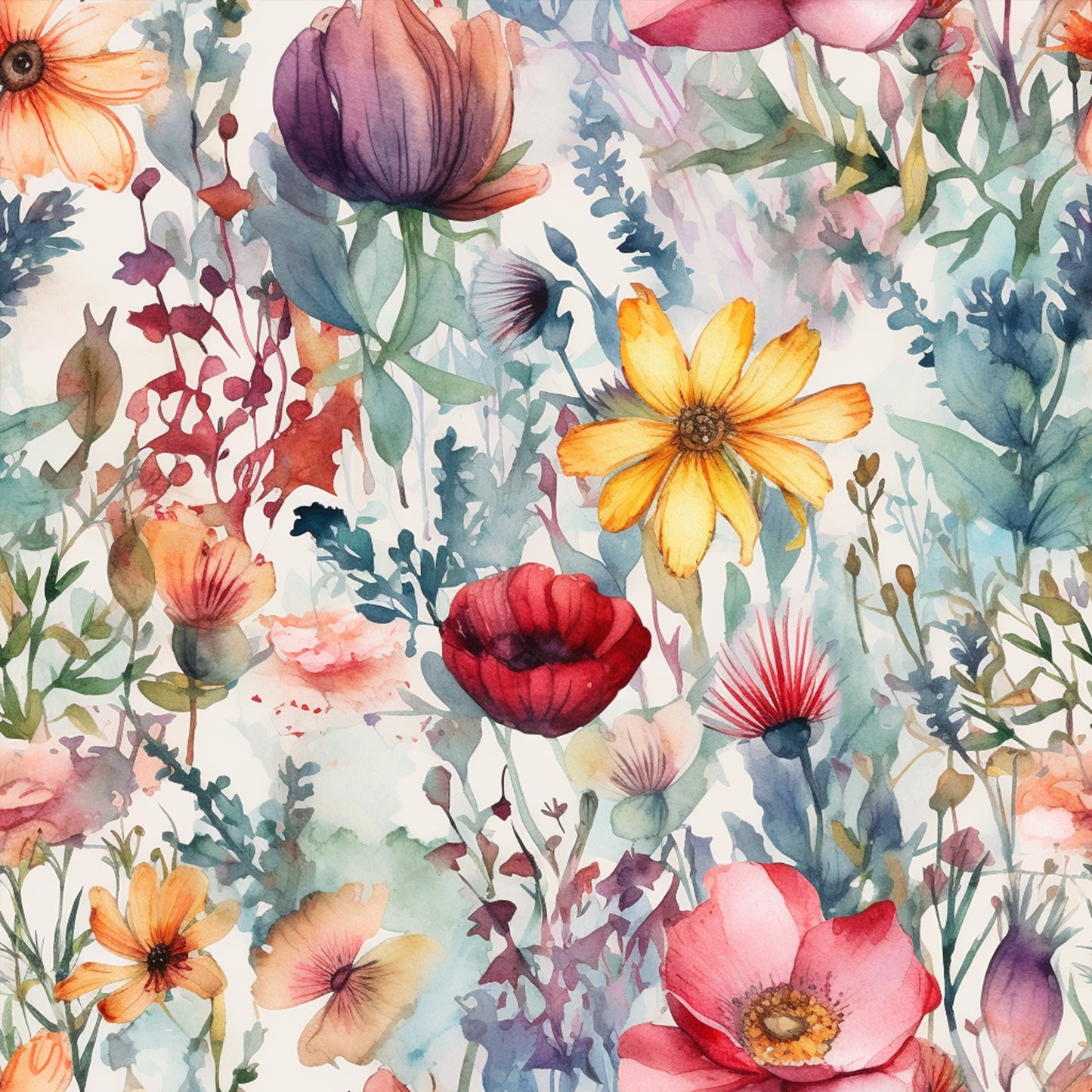 Floral - Vinyl Fabric