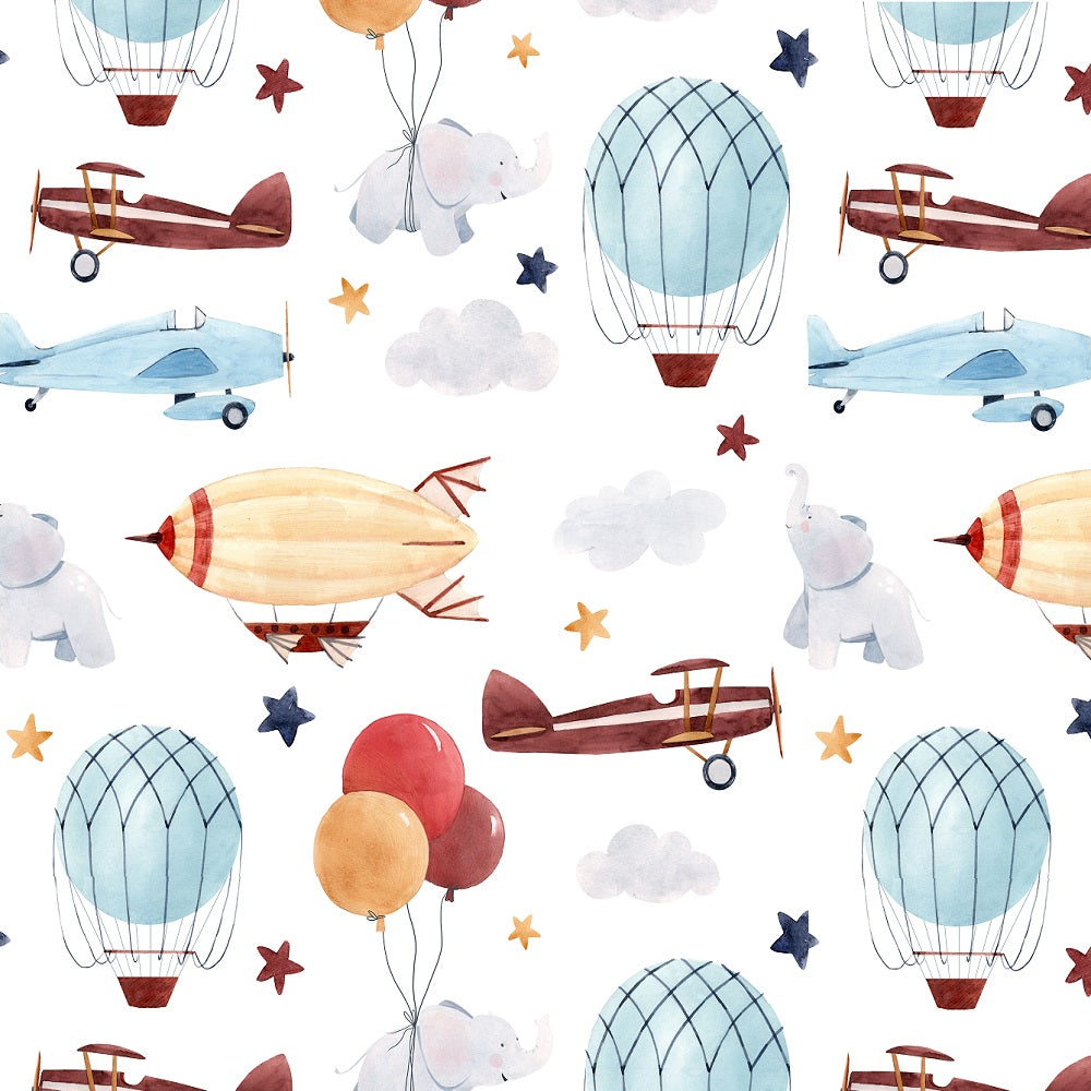 Planes - Woven Fabric