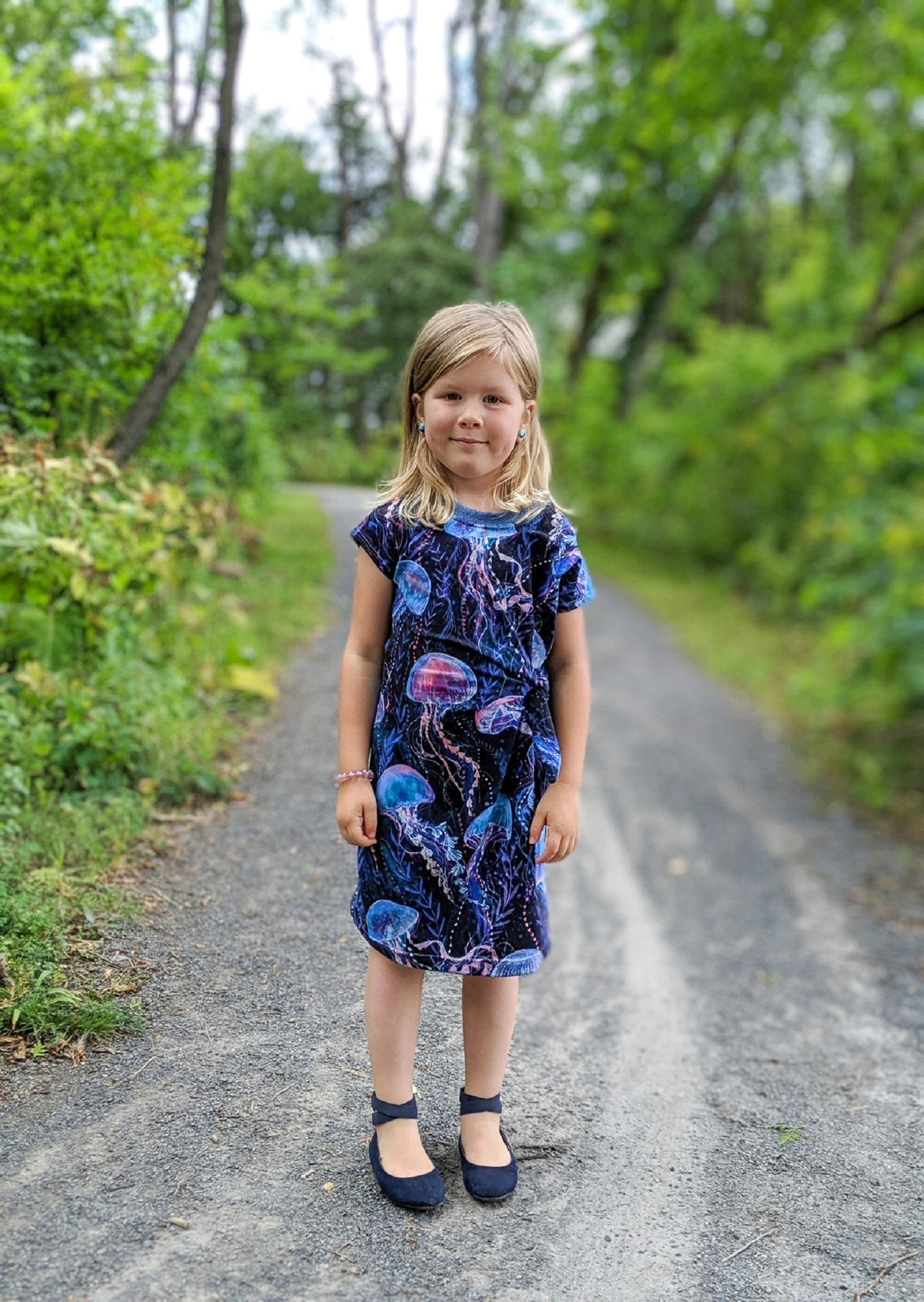 Load image into Gallery viewer, Missy Rose Brunch Dress - Children&amp;#39;s and Teens PDF Sewing Pattern

