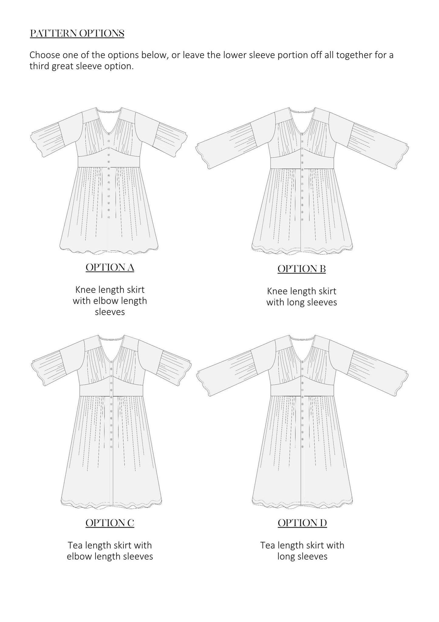 Missy Rose Daydream Dress - Bundle PDF Sewing Pattern