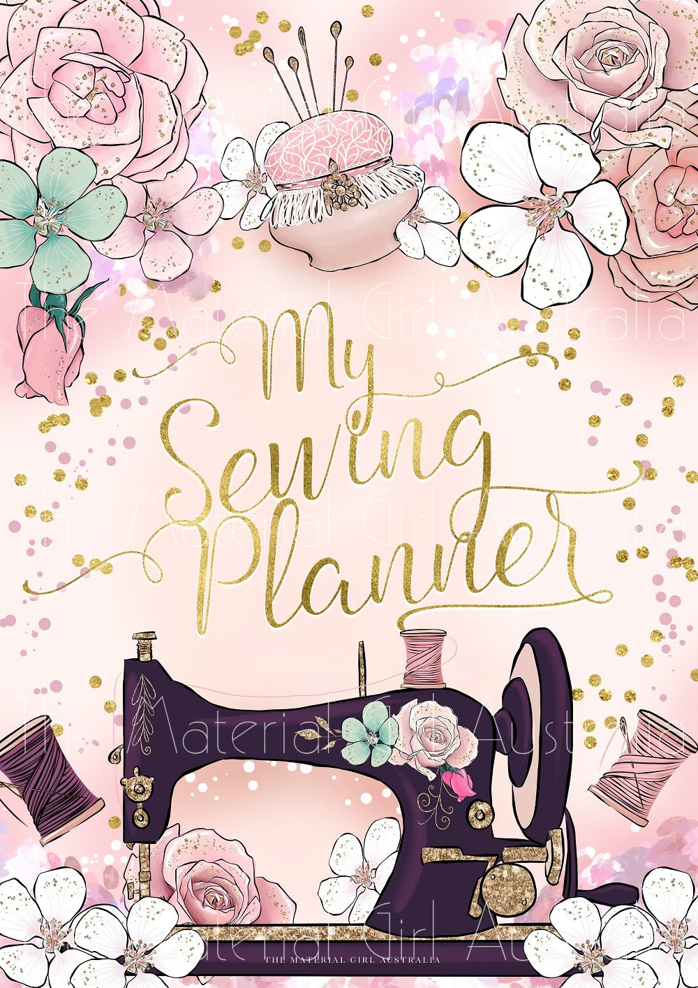 Load image into Gallery viewer, Missy Rose Sewing Planner
