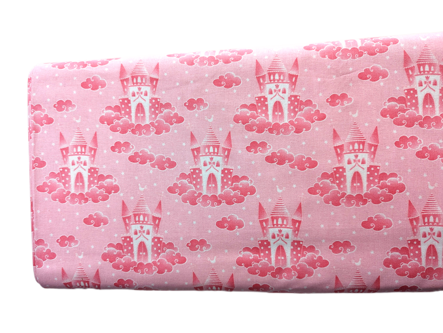 Pink Castle - By The Bolt - Woven Fabric