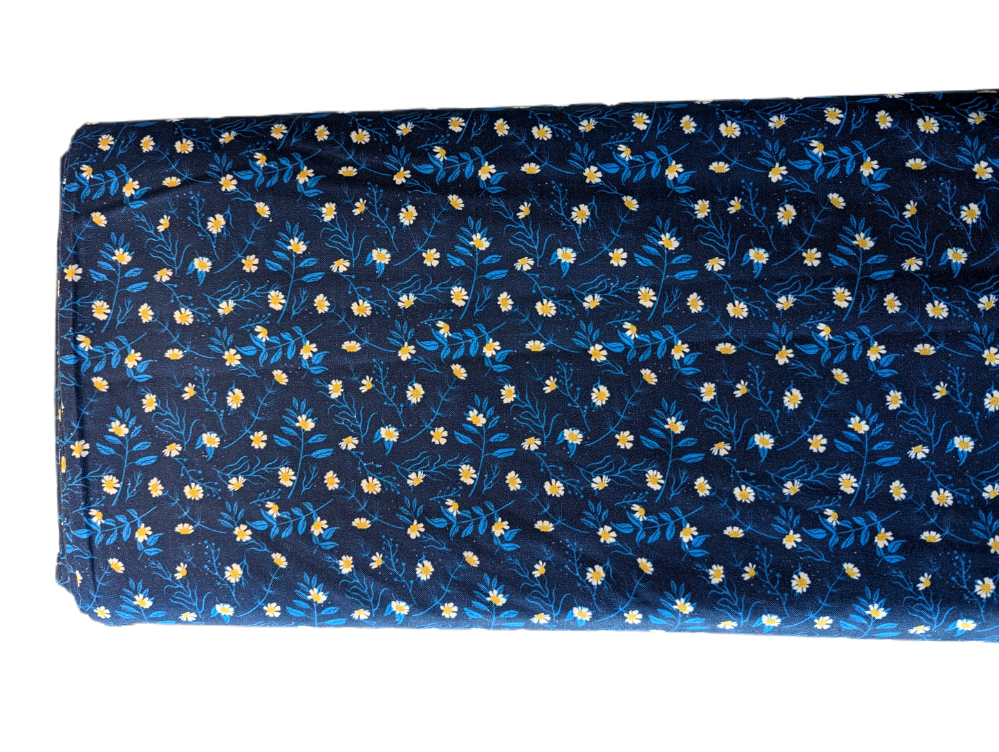 Navy Small Floral - By The Bolt - Woven Fabric
