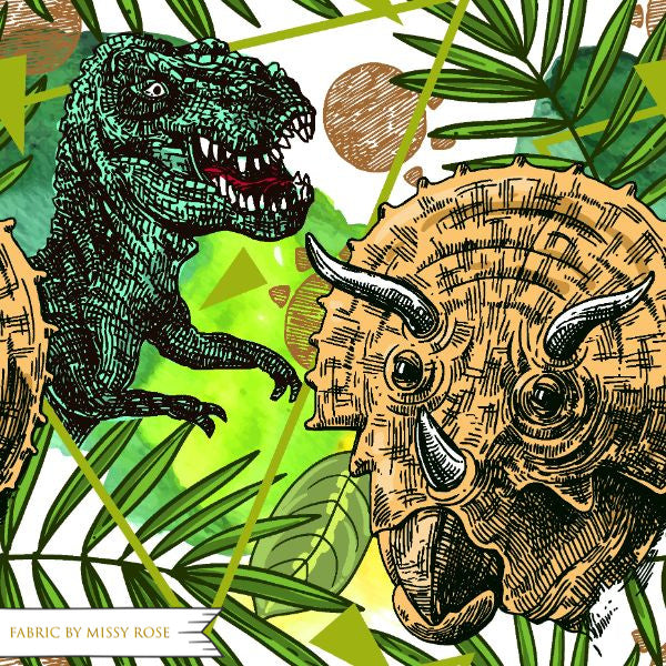 Dinosaur - Woven Fabric