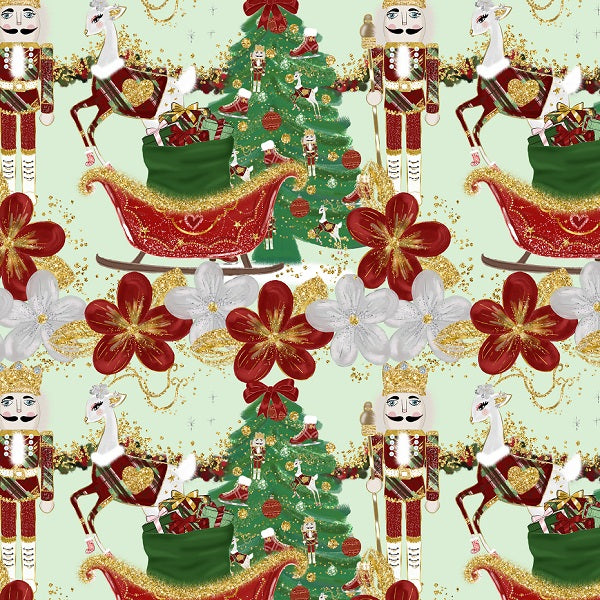Christmas - French Terry Fabric