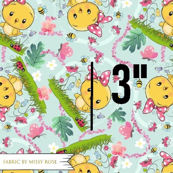 Cute Chicken - French Terry Fabric