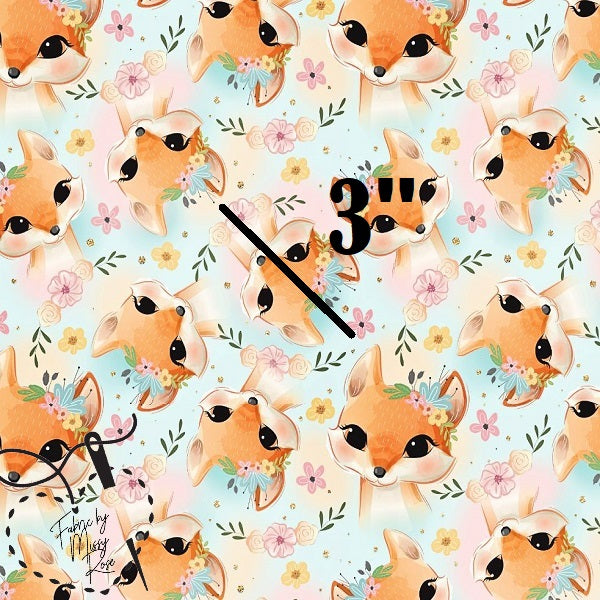 Cute Fox -  Knit 220 Fabric